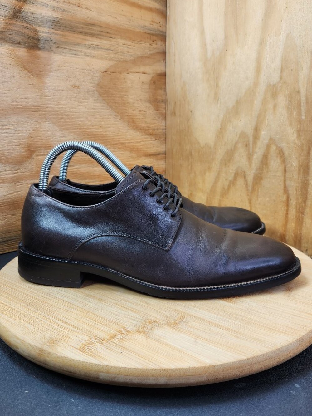 Cole Haan Mens Brown Lace Up Dress Shoes Size 7